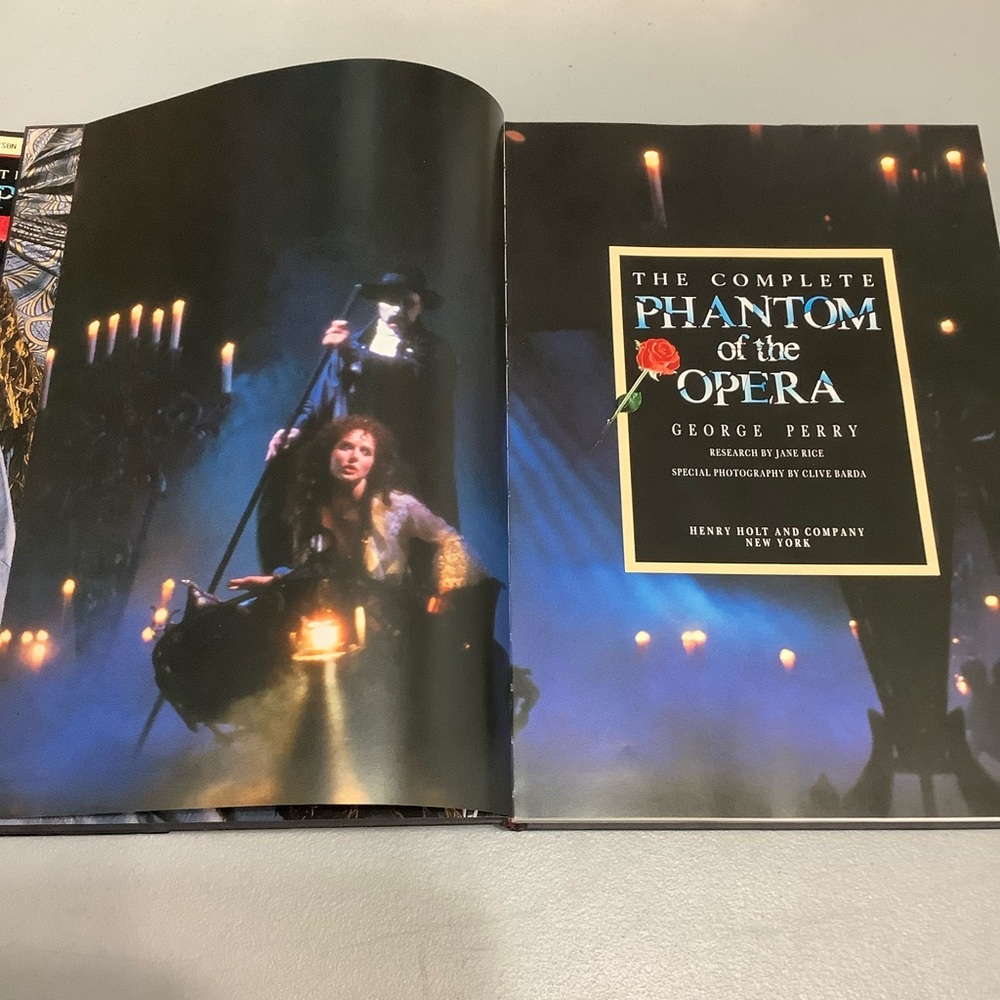 The Complete Phantom of the Opera Hardcover George Perry 1988 First American Ed - Picture 4 of 8